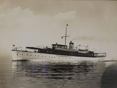 Original Rosenfeld Photo of New York Yacht Club Flag
