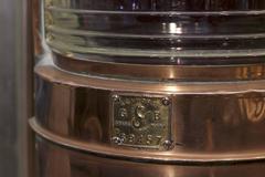 Pair of Doublestack Copper Port & Starboard Lanterns