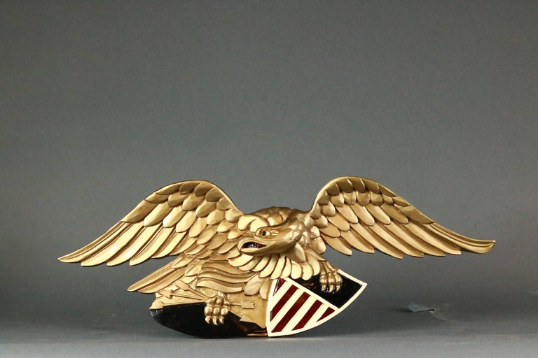 Carved Eagle Louisburg Artistic Carving Co. Style at 1stDibs