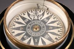 Yacht Binnacle on Iron Pedestal