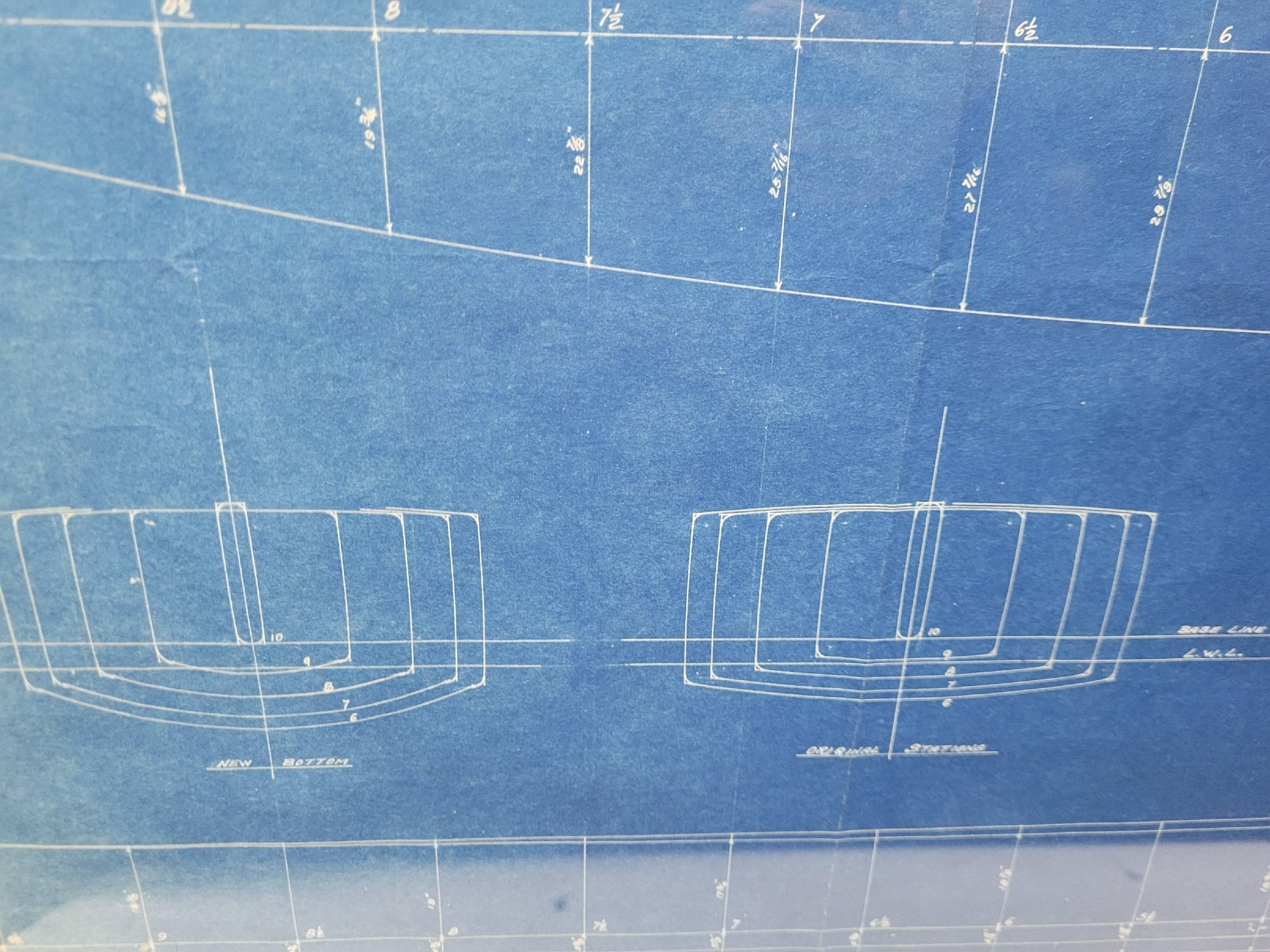 Lawley 225 Racing Yacht Lines Drawing Blueprint (en anglais) en vente 4
