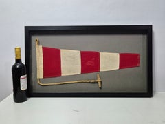 Framed International Code of Signals Answering Pennant