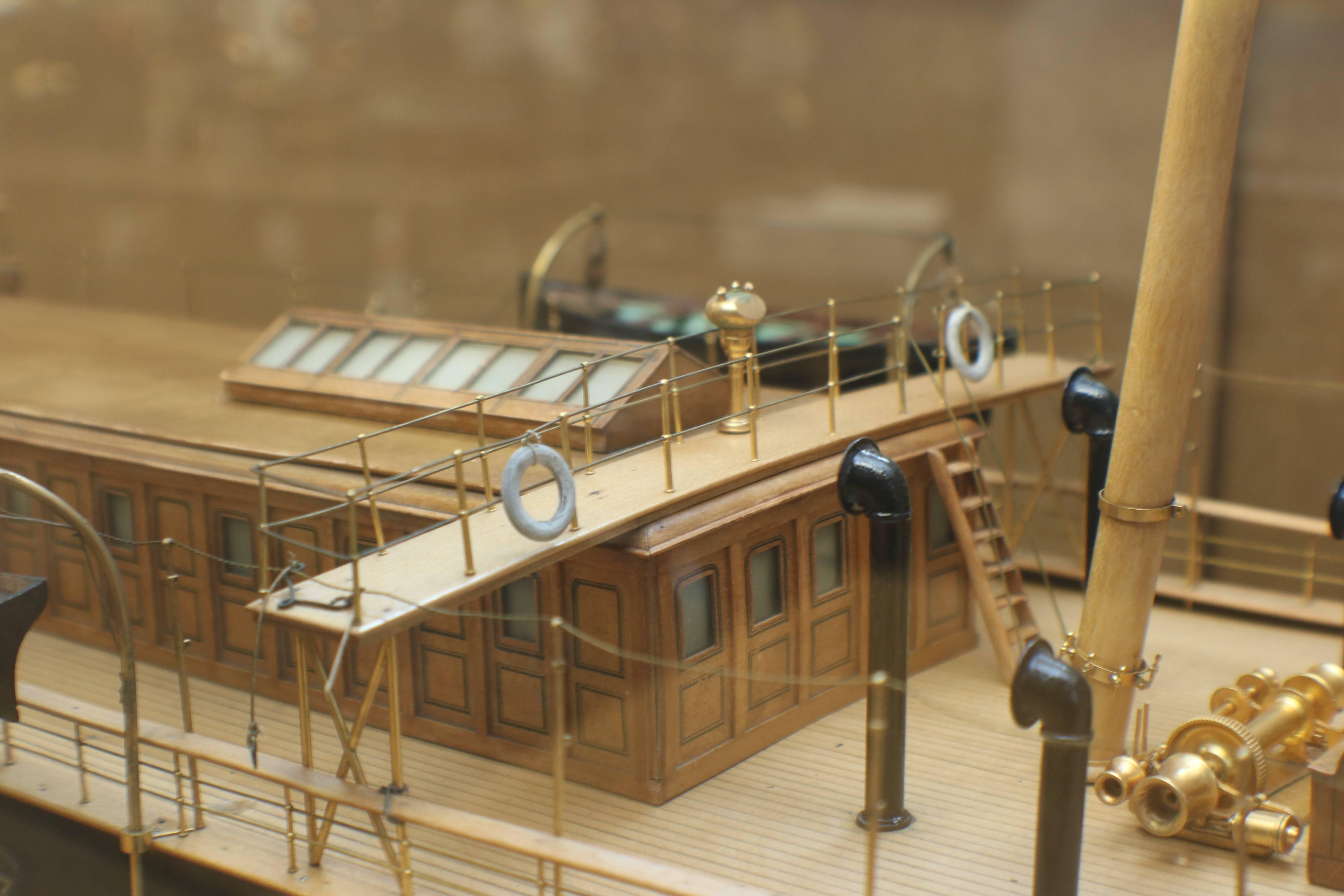 Builder's Model of the P&O Steamship 