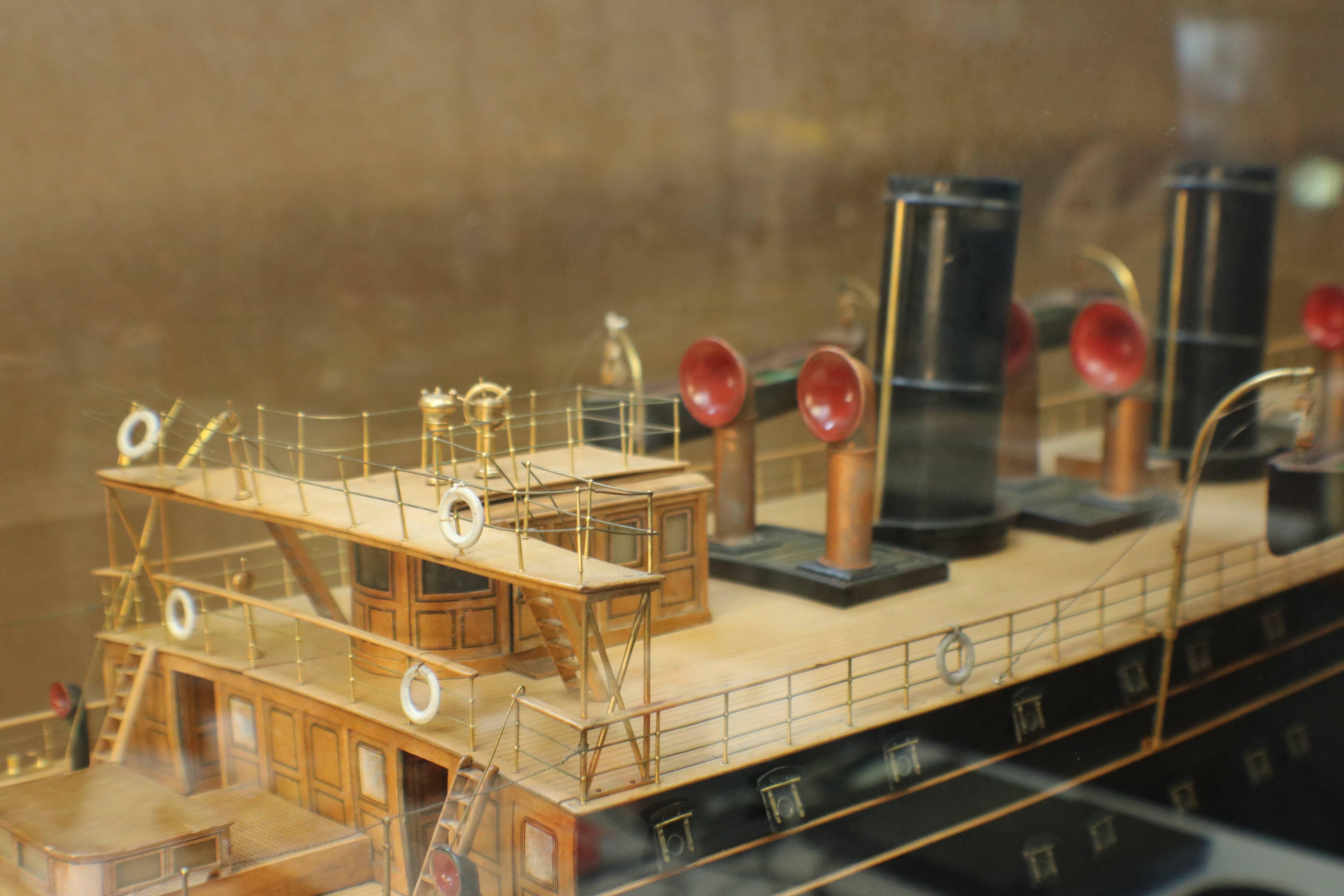 Builder's Model of the P&O Steamship 