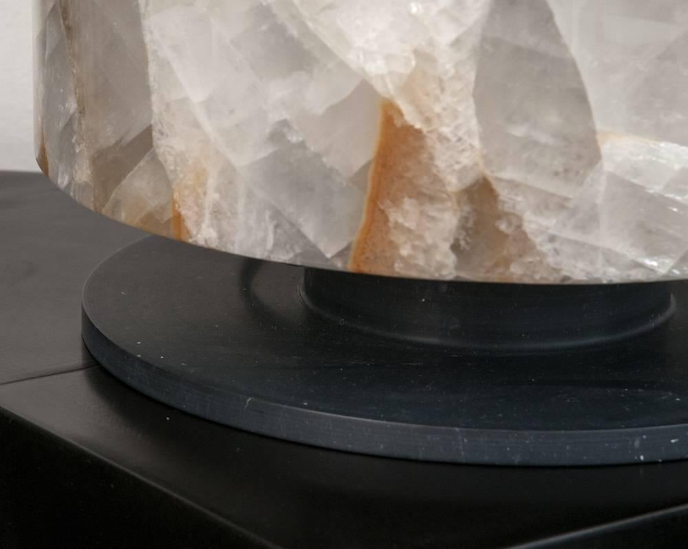 Rock Crystal Table Lamp In Excellent Condition In Saint-Ouen, FR