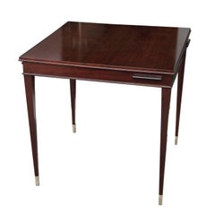 Elegant Art Deco Game Table, circa 1930