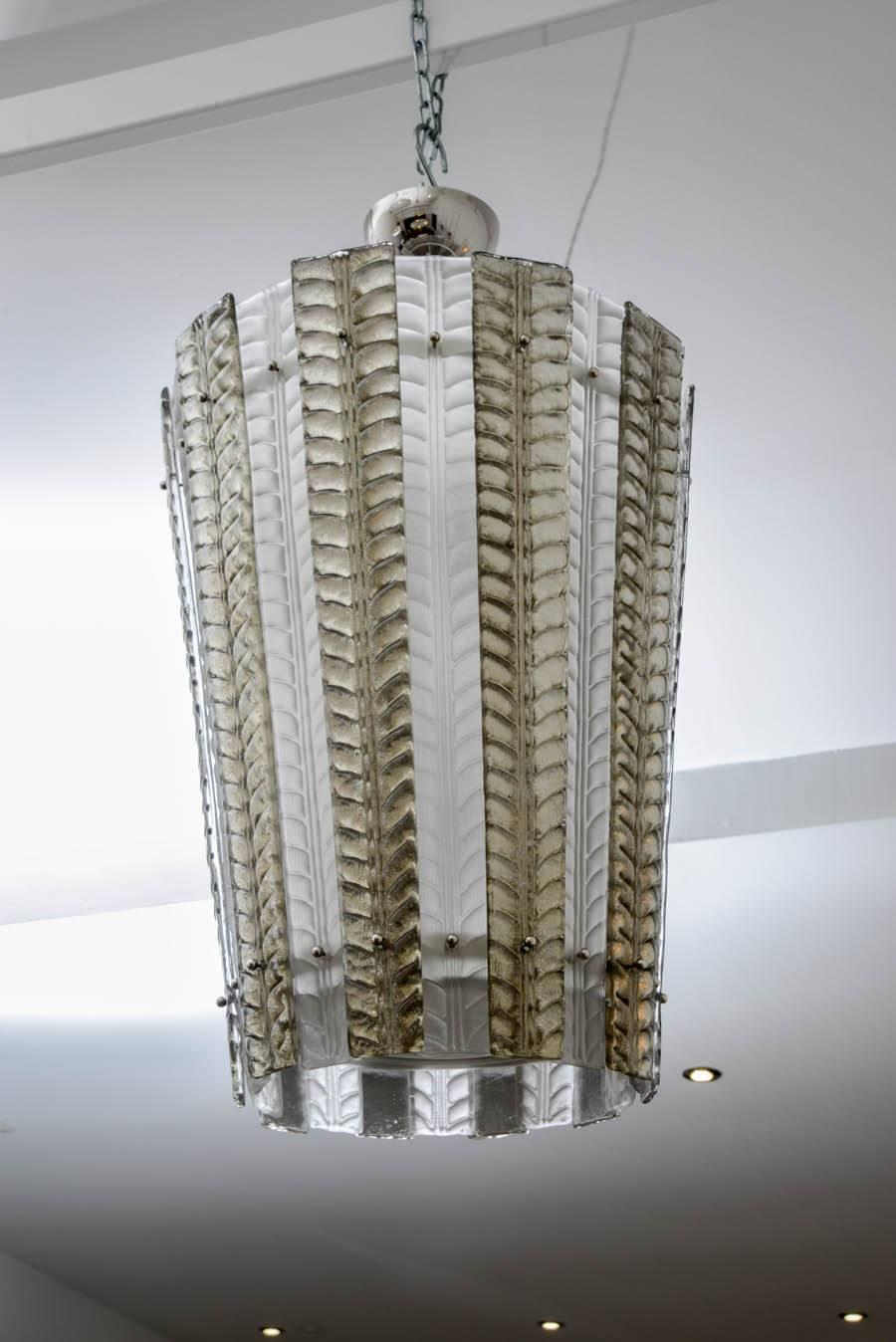 20th Century Gorgeous Murano Glass Lantern