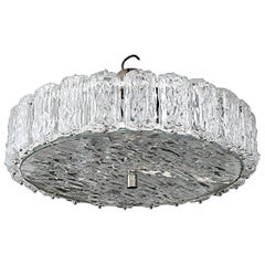 Murano Frosted Glass Chandelier