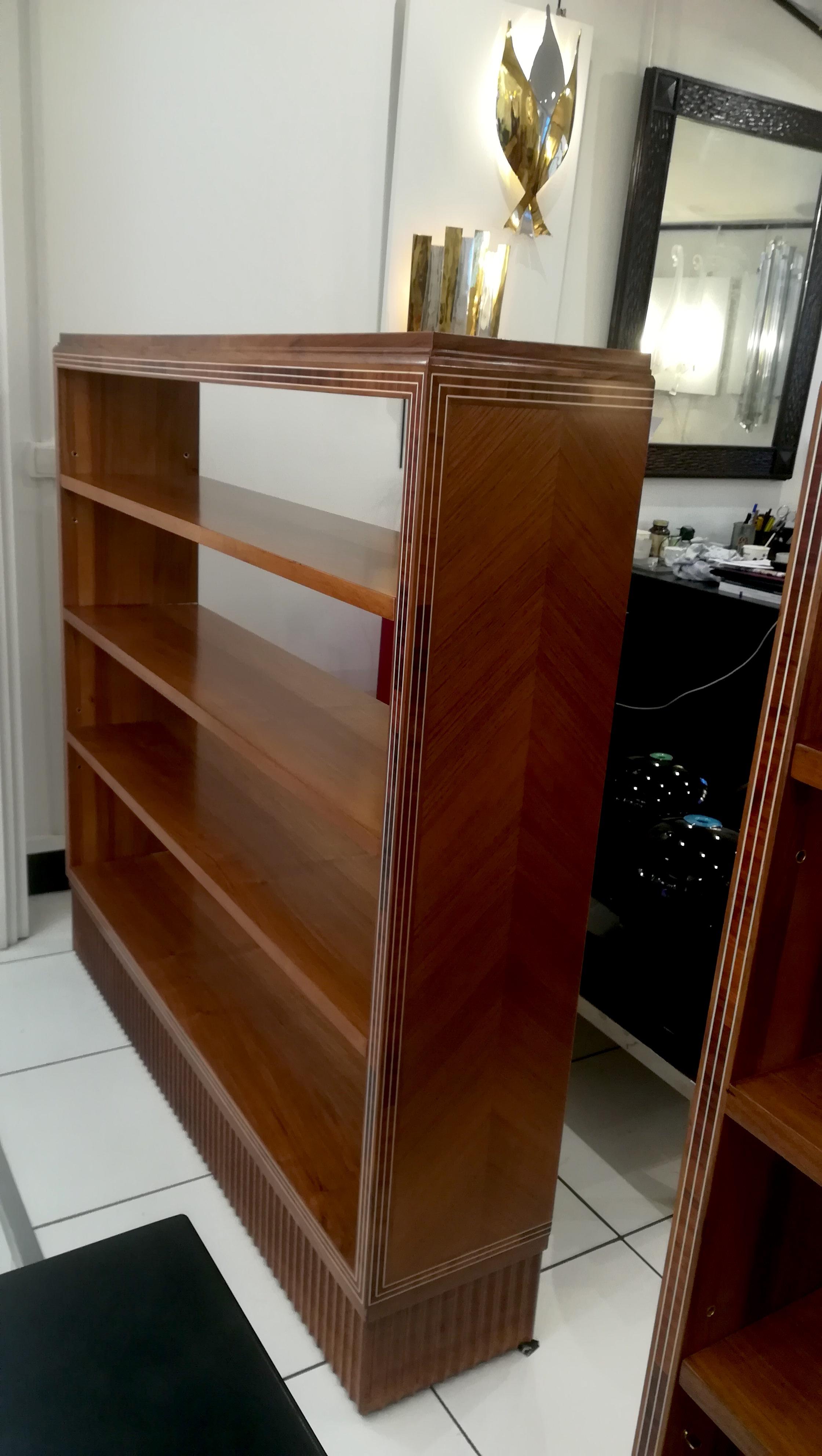 Mid-20th Century Art Deco Bookshelf, circa 1930