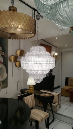 Used Venini Murano Glass Chandlier