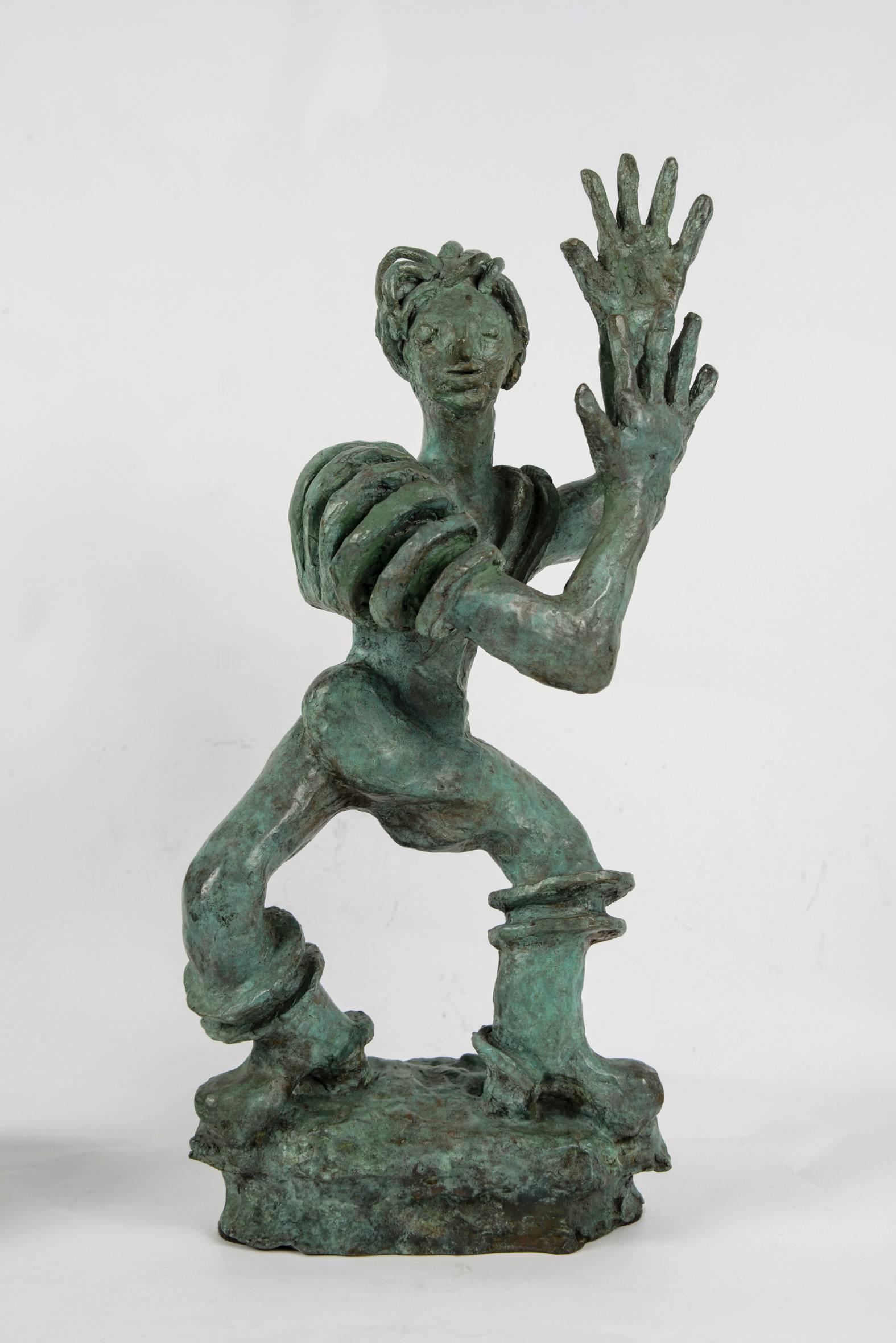 Germaine Nordmann Bronze Sculptures, circa 1940 For Sale 1