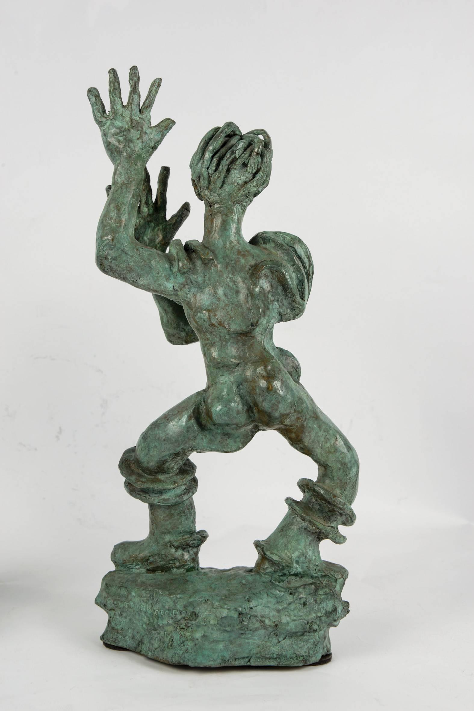 Germaine Nordmann Bronze Sculptures, circa 1940 For Sale 4