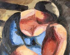 Gio Colucci "Femme Assise, " circa 1930