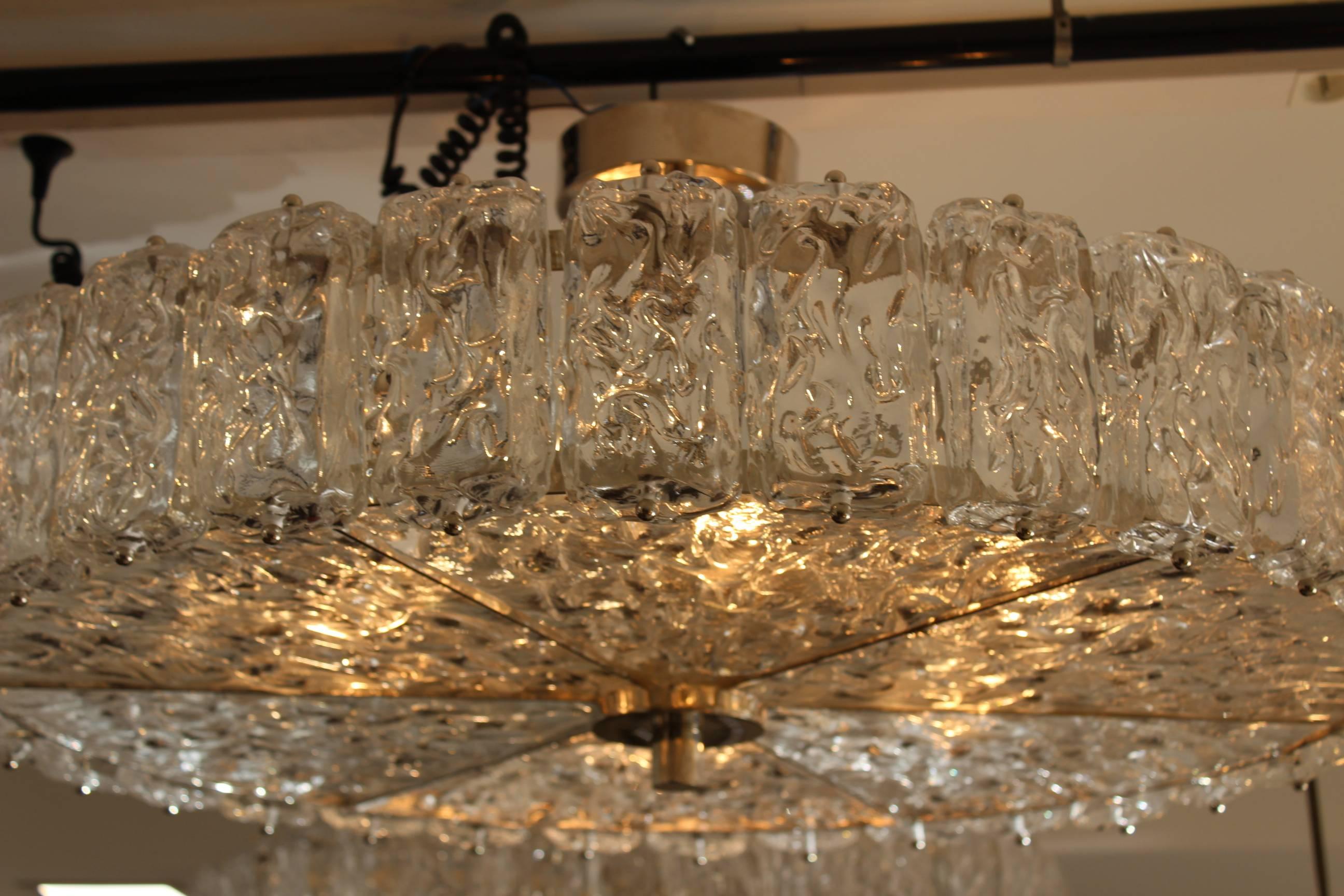 Fantastic Pair of Barovier Style Murano Chandelier For Sale 3