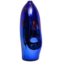 Spectacular Murano Glass Vase by Davide Dona, Unique Piece