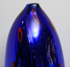 Spectacular Murano Glass Vase by Davide Dona, Unique Piece