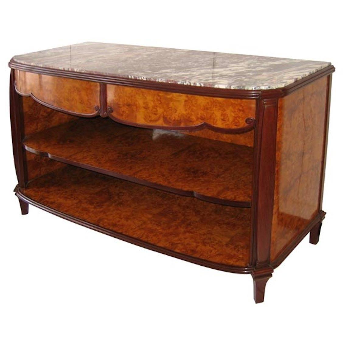 Maurice Dufrene Wood Storage Cabinet, circa 1925 For Sale