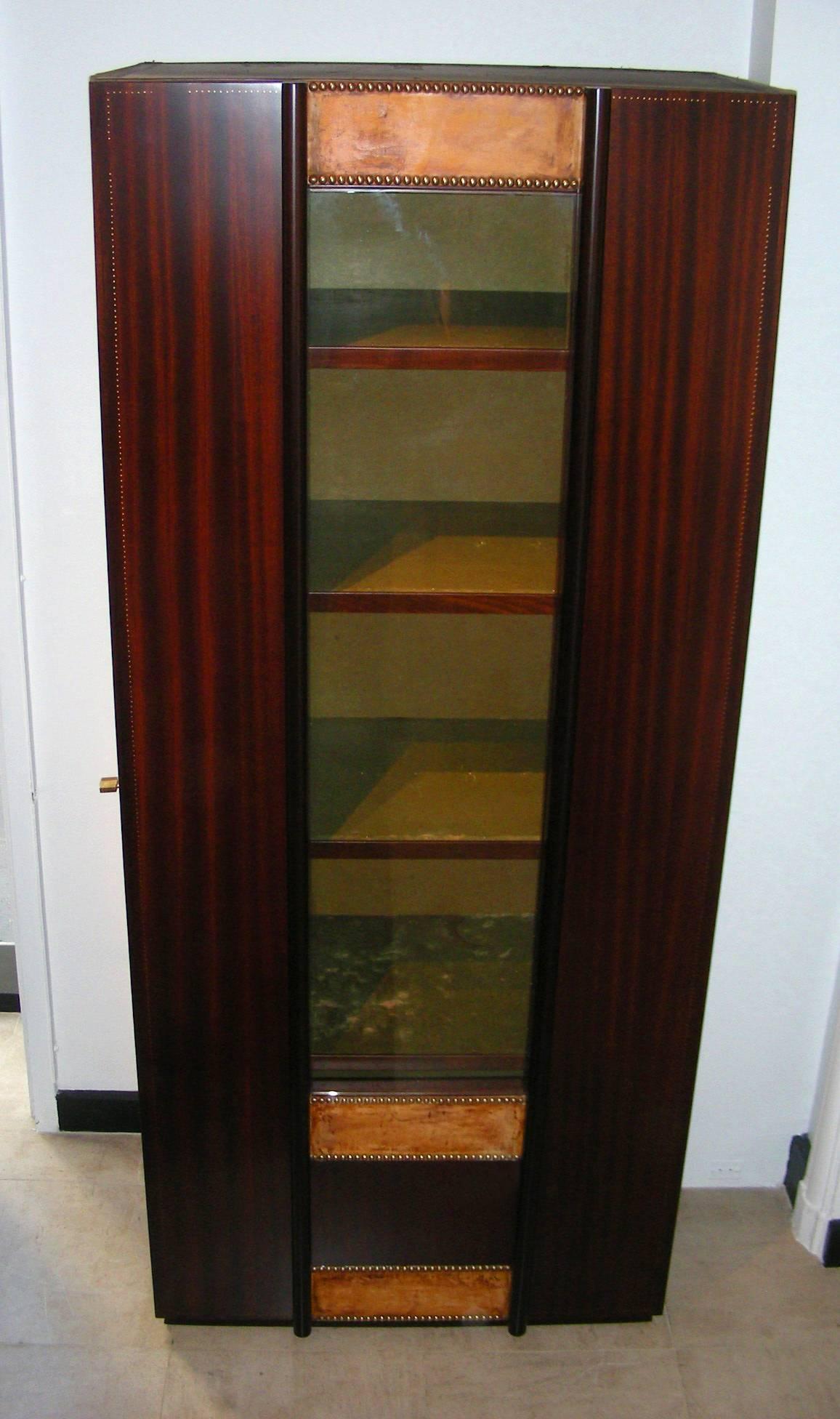 André Sornay Bookcase Art Deco, circa 1935 In Excellent Condition For Sale In Saint-Ouen, FR