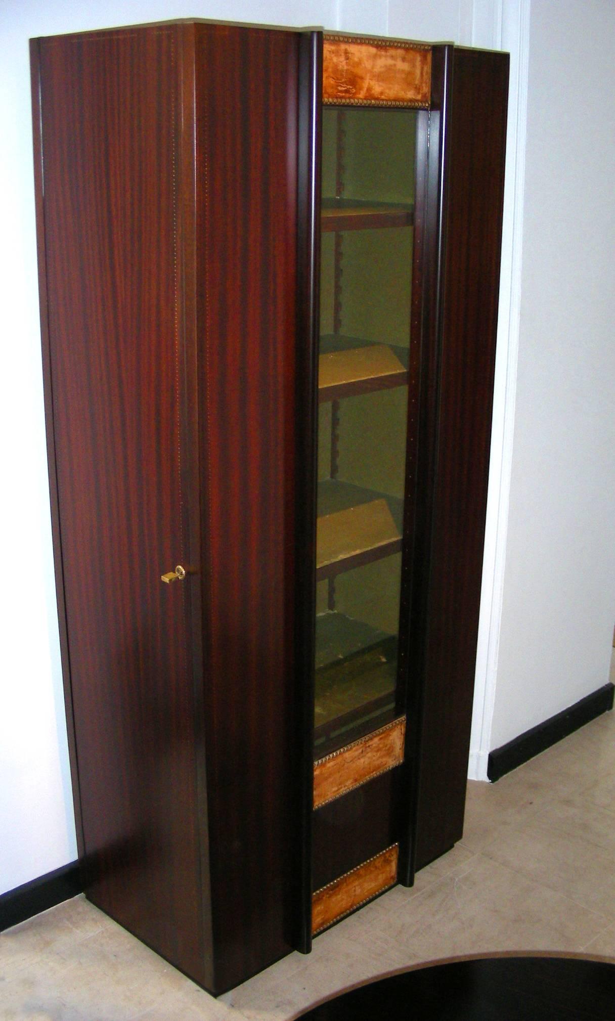 French André Sornay Bookcase Art Deco, circa 1935 For Sale
