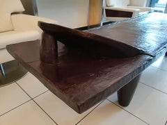 19th Century Senoufo Wood Bench, Usable Coffee Table As Well