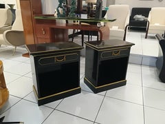 Pair Of Bedside Or side Tables By Maurice Hirch Circa 1940
