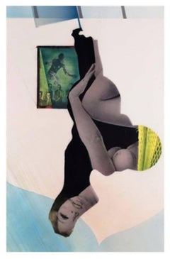 Pol Mara, Pop-Art-Mischtechnik auf Papier, 1969