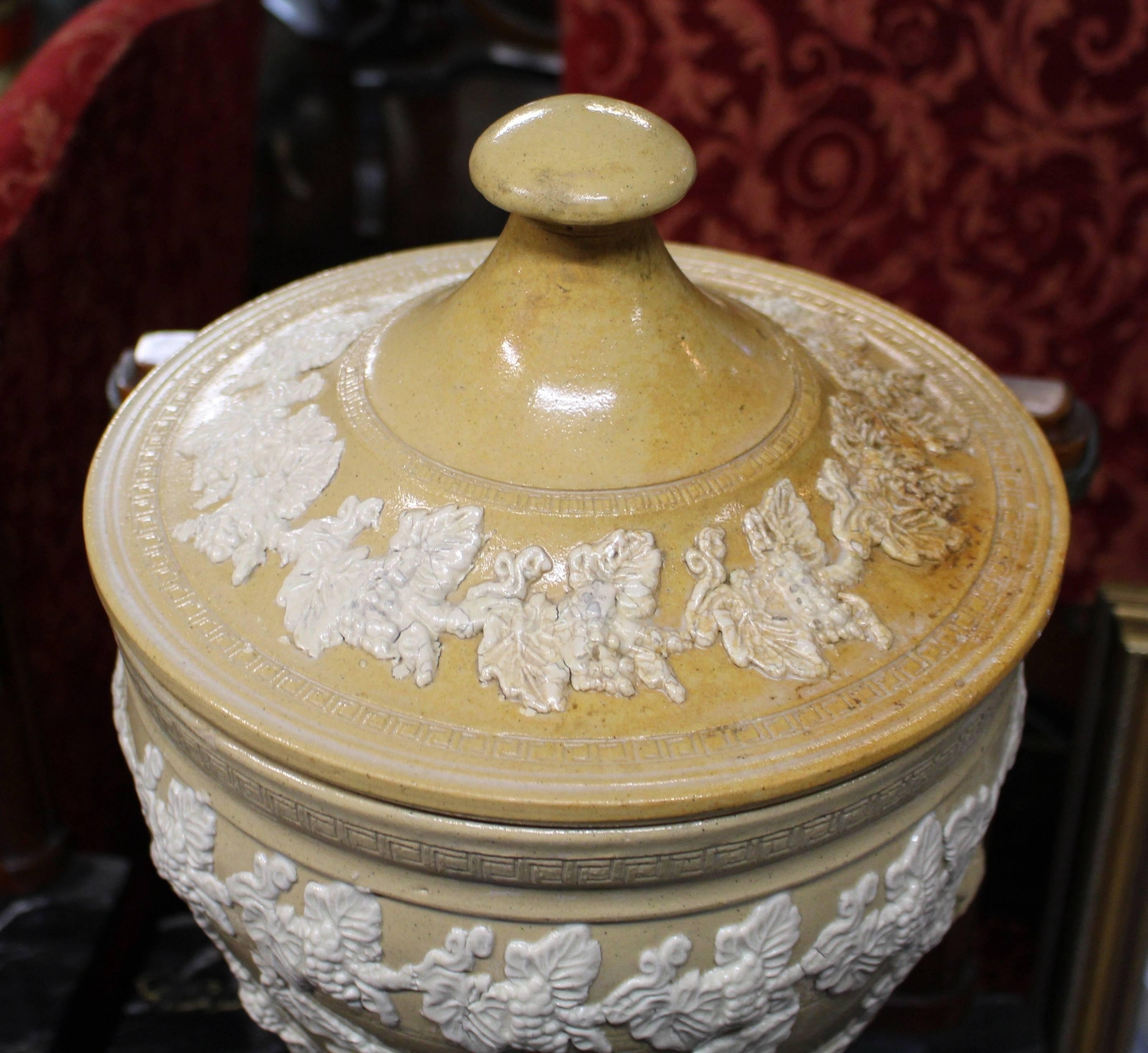 

Period Victorian,
Manufacturer Lipscombe & Co.
Composition Stoneware,
Height 51 cm / 20 in,
Condition Very good condition. Minor nicks commensurate with age. Complete with tap.

19th century stoneware Lipscombe & Co water filter

Of