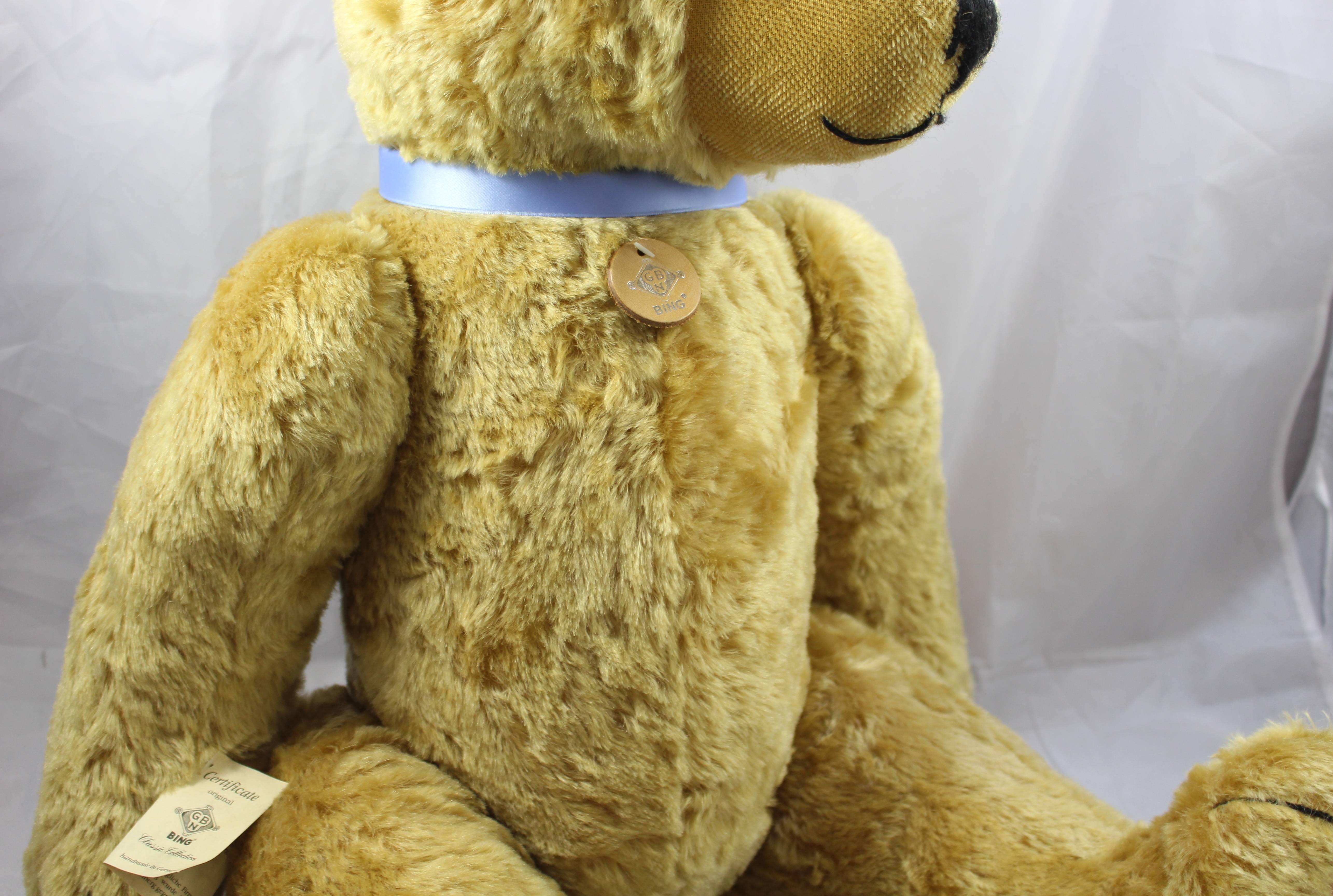 20th Century Bing Classic Collection Limited Edition Golden Teddy Bear