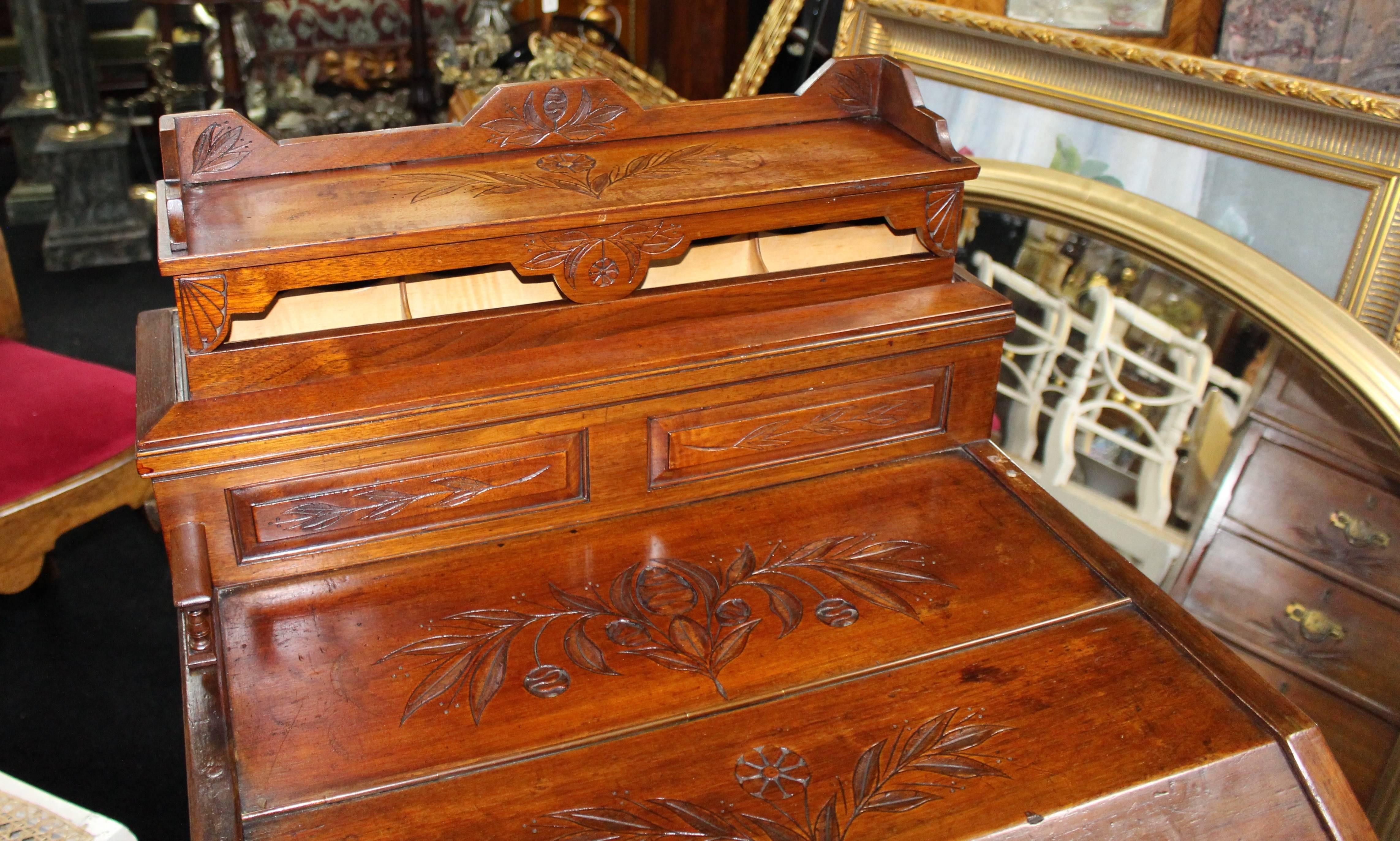 Pair of Late 19th Century 'Jack-in-the-box' Davenports 3