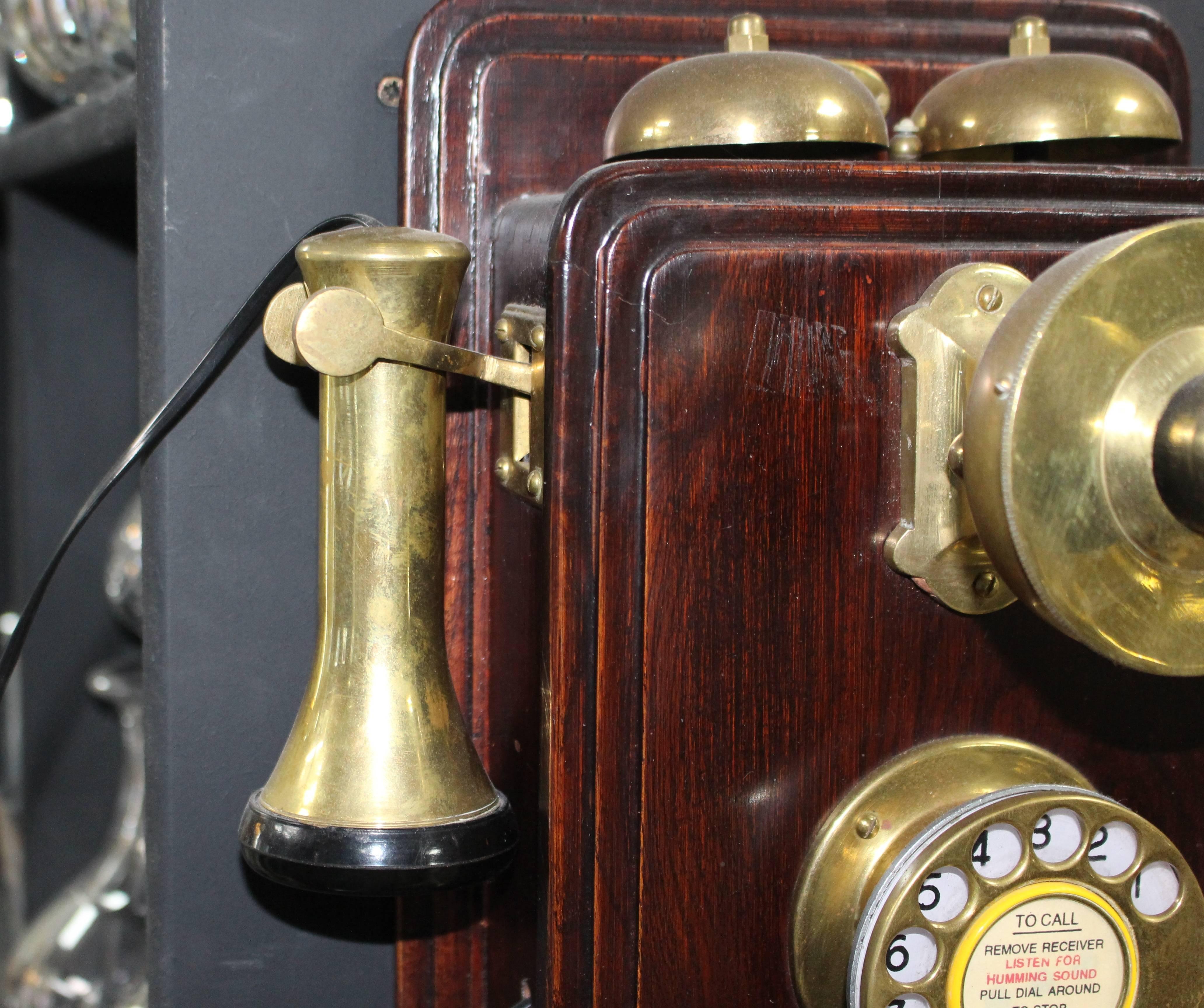 vintage wall phone