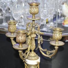 Pendule ancienne en marbre français