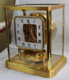 Jaeger-LeCoultre Atmos Perpetual Motion Gold-Plated Mantle Clock