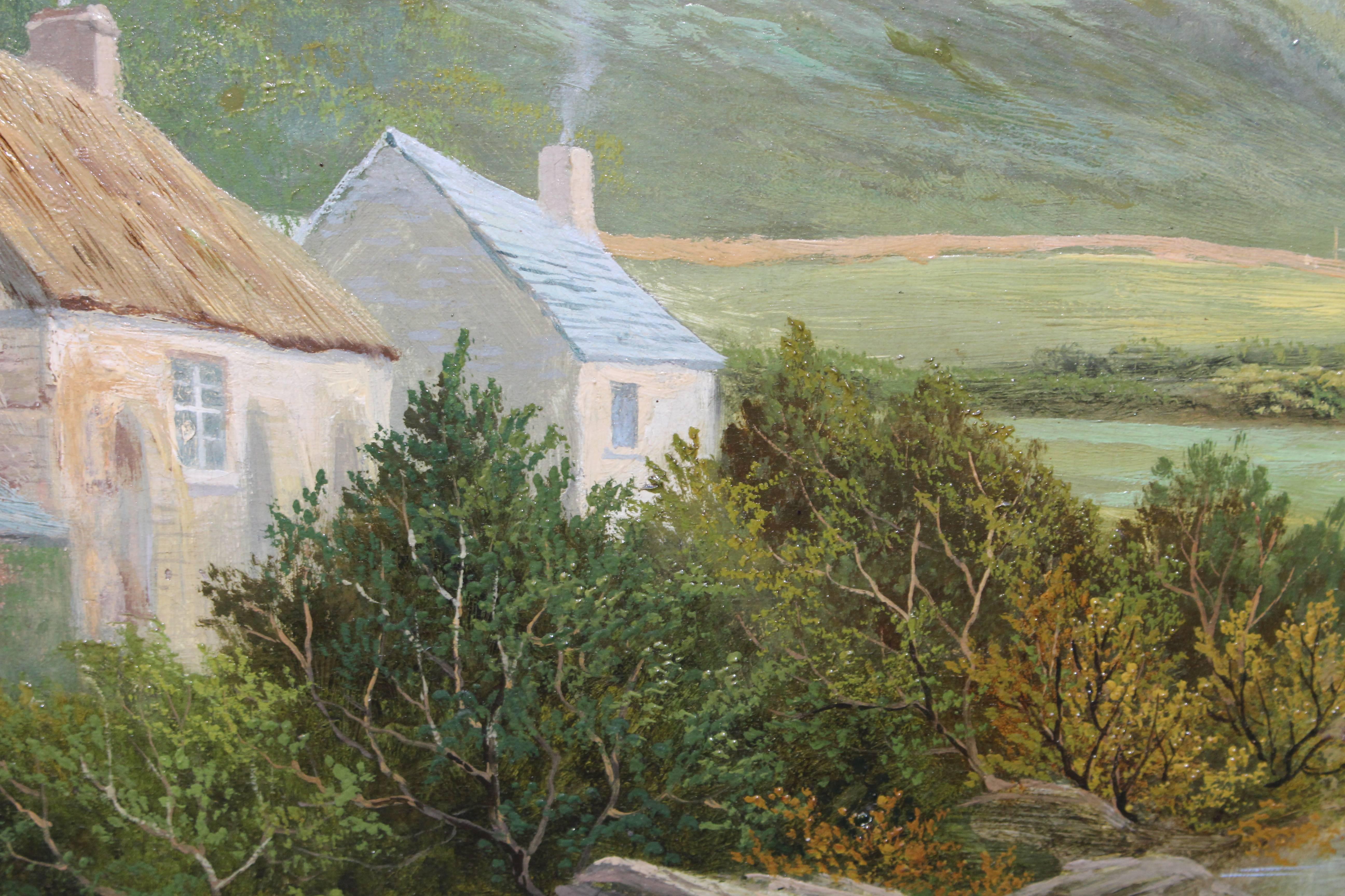 Albert Dunnington, Irish, Landscape Oil on Canvas 1