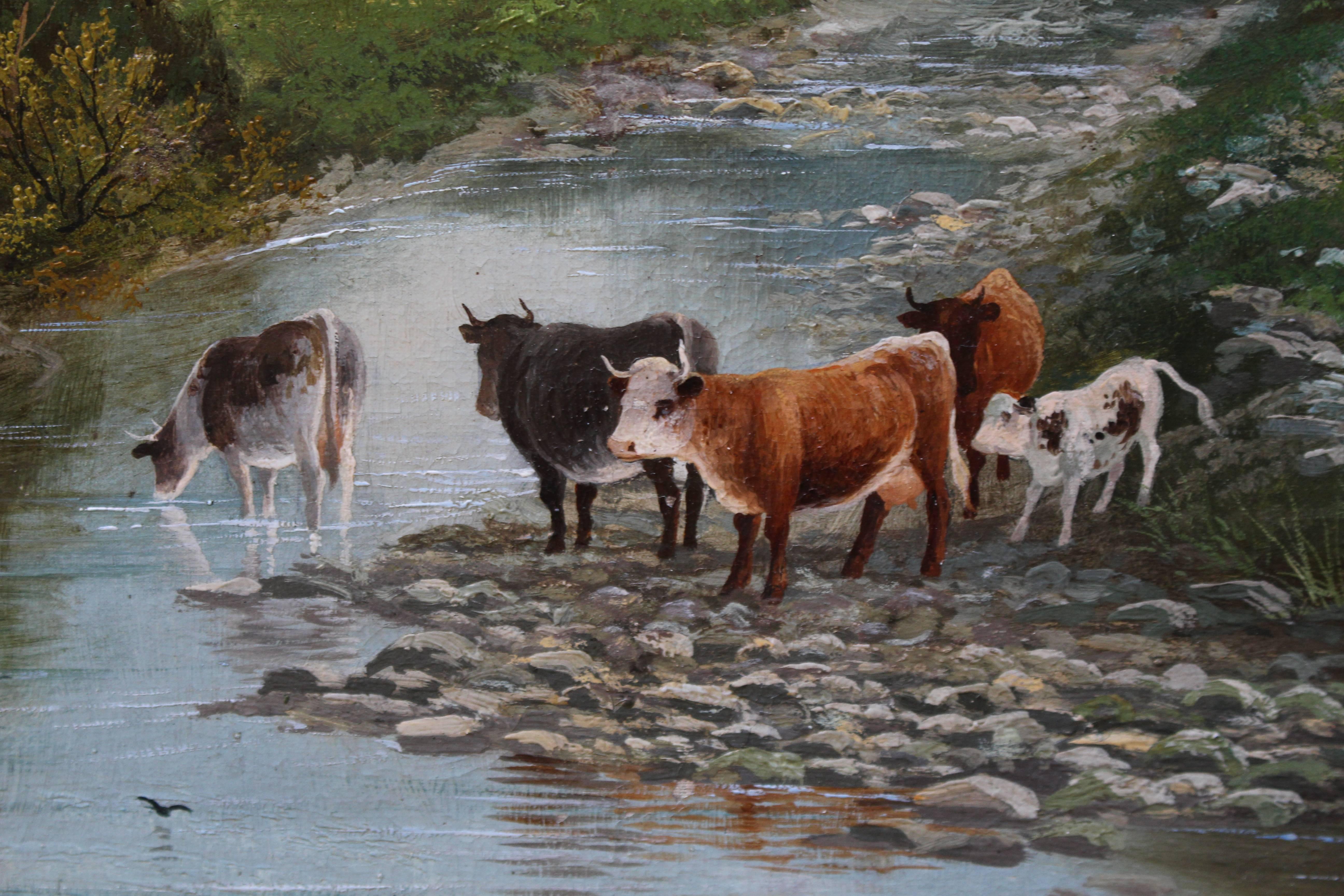 Albert Dunnington, Irish, Landscape Oil on Canvas 2