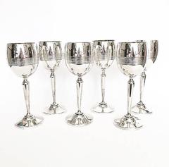 French Art Deco Drinking Cups