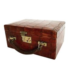 Small Crocodile Jewelry Box