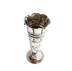 English Silver Bud Vase, 1896