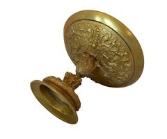 Antique Gilt Bronze Tazza