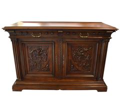 19th Century French Gothic Style Sideboard
