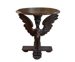 Pair of Griffon Round Side Tables