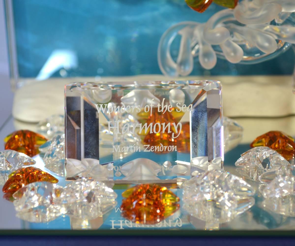 Modern Swarovski Crystal Wonder of the Sea Harmony by Martin Zendron