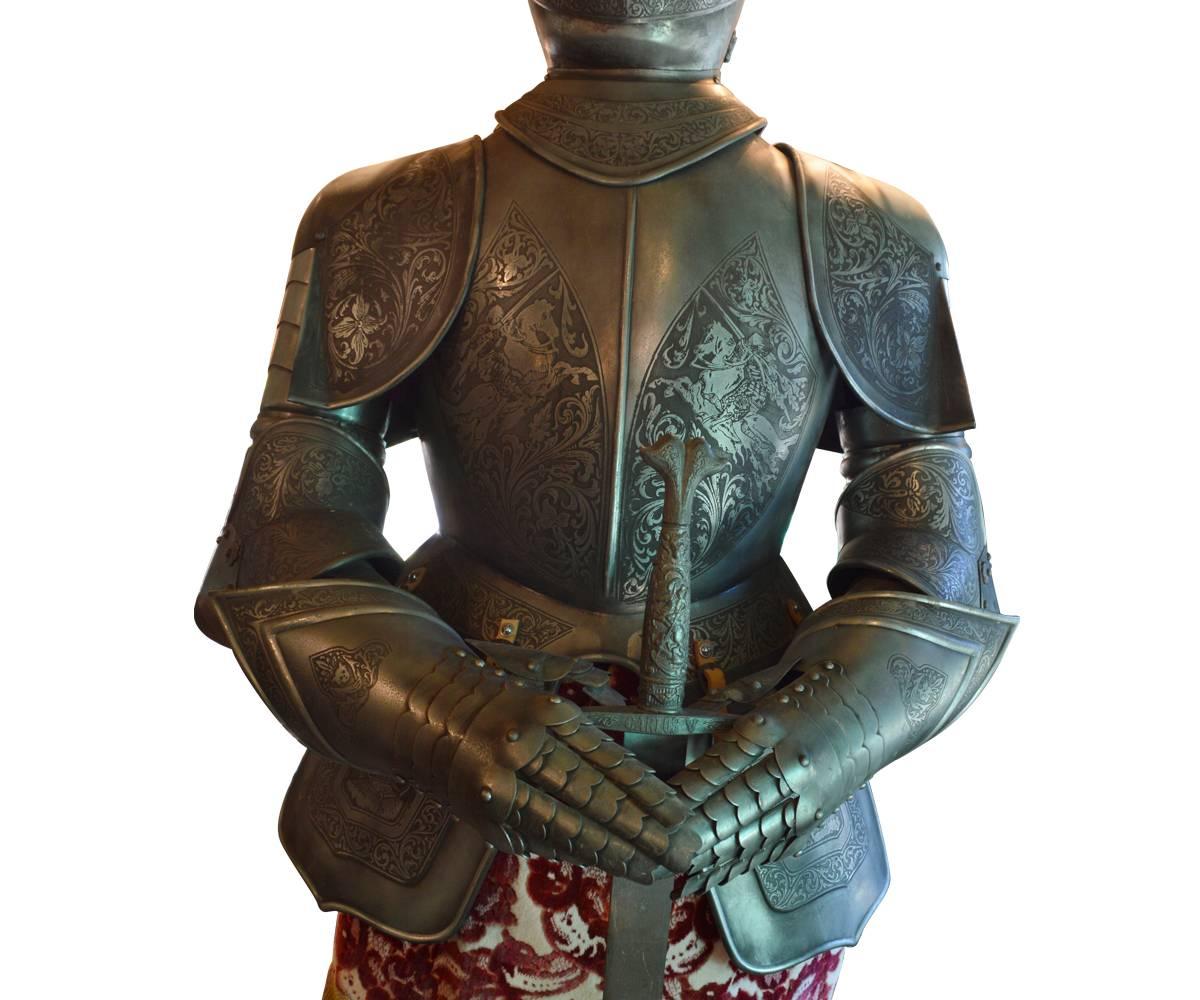 Medieval Lifesize Ceremonial Suit of Arms
