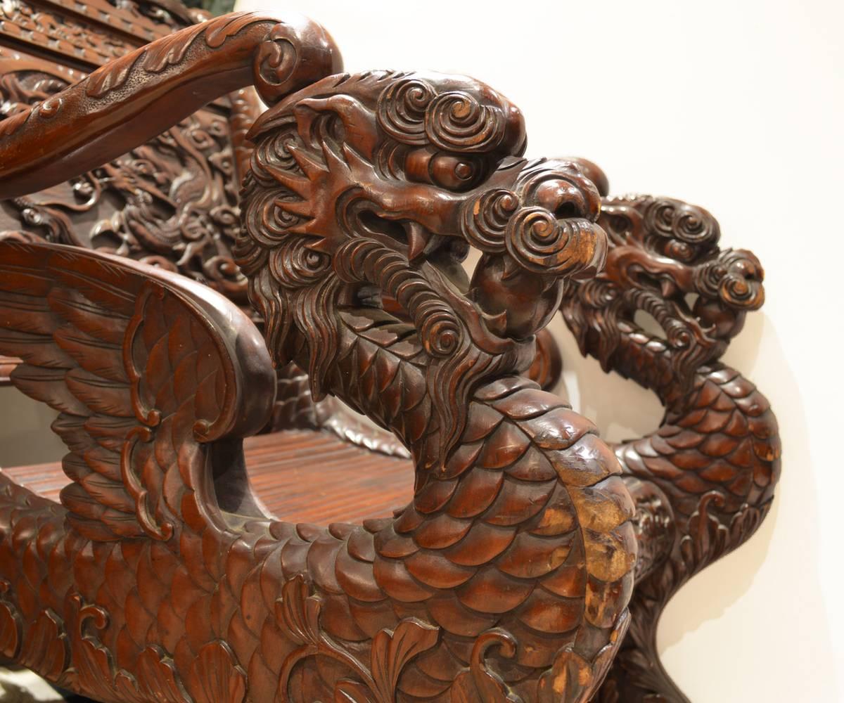 chinese dragon chair for sale