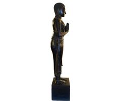 Large Thai Bronze Buddhist Figure