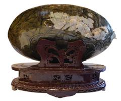 Very Large Chinese Jade Carving