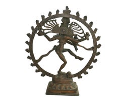 Handcrafted Copper Hindu Shiva