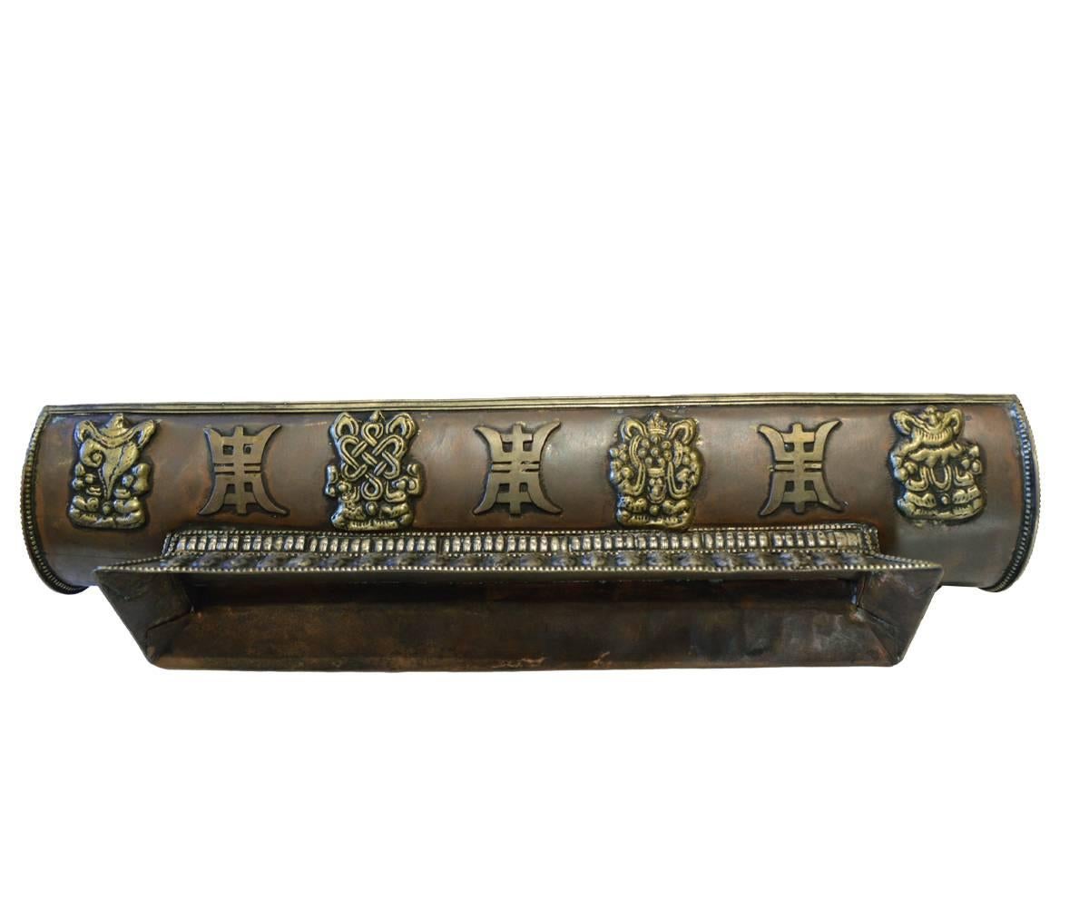 Hand-Crafted Tibetan/Chinese Incense Burner and Holder