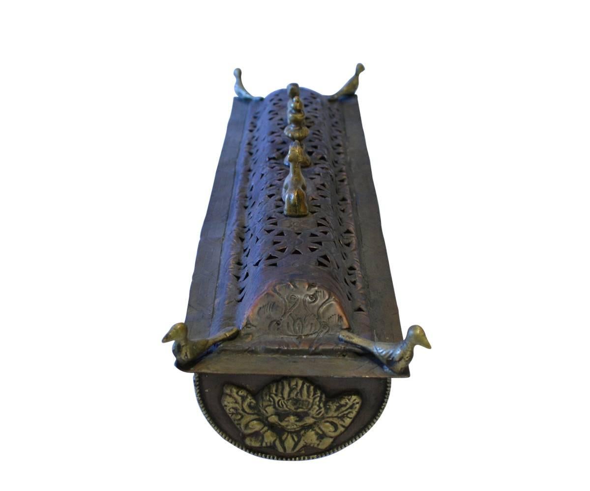 20th Century Tibetan/Chinese Incense Burner and Holder