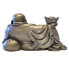 Chinese Seated Happy Fortune Buddha