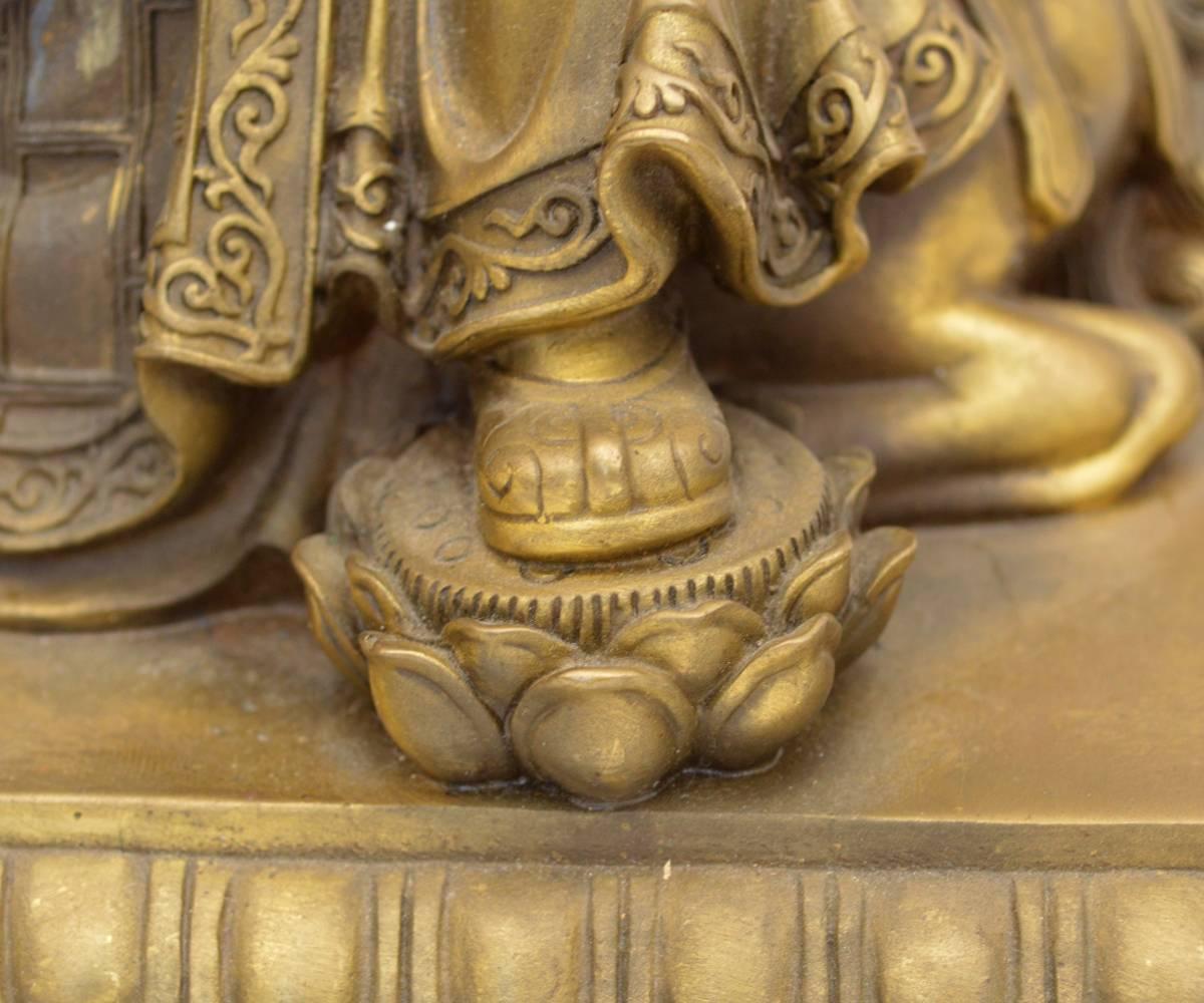 Chinese Bronze Buddha or Quan Yin 2
